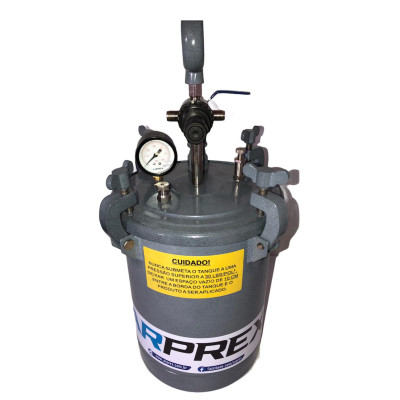Tanque de pintura por pressão 2 galões Modelo TP2 - Arprex