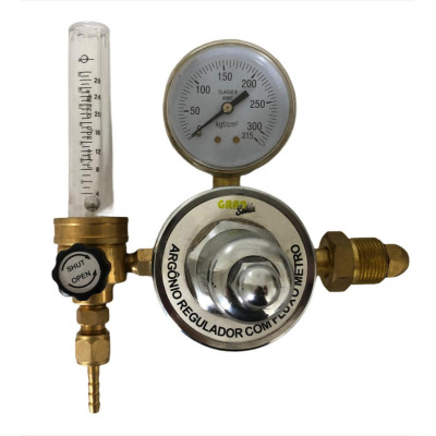 regulador argonio c/ fluxometro 