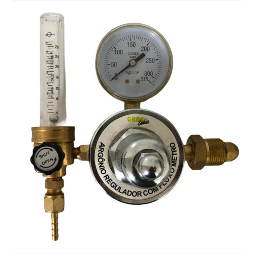 regulador argonio c/ fluxometro 