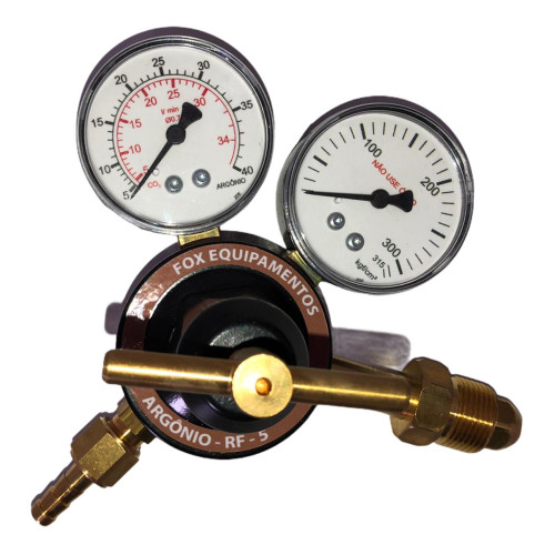 Regulador de Pressao Argonio Fox RF5