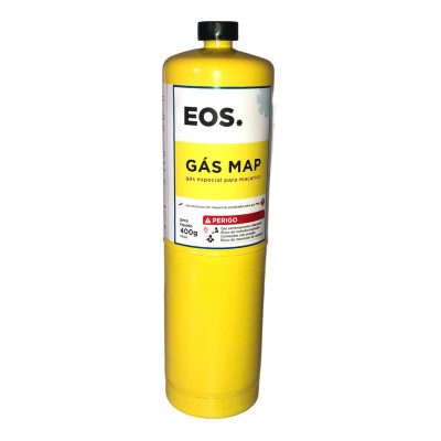 Gás Refil MAP EOS Profissional Para Maçaricos portatil 400g 